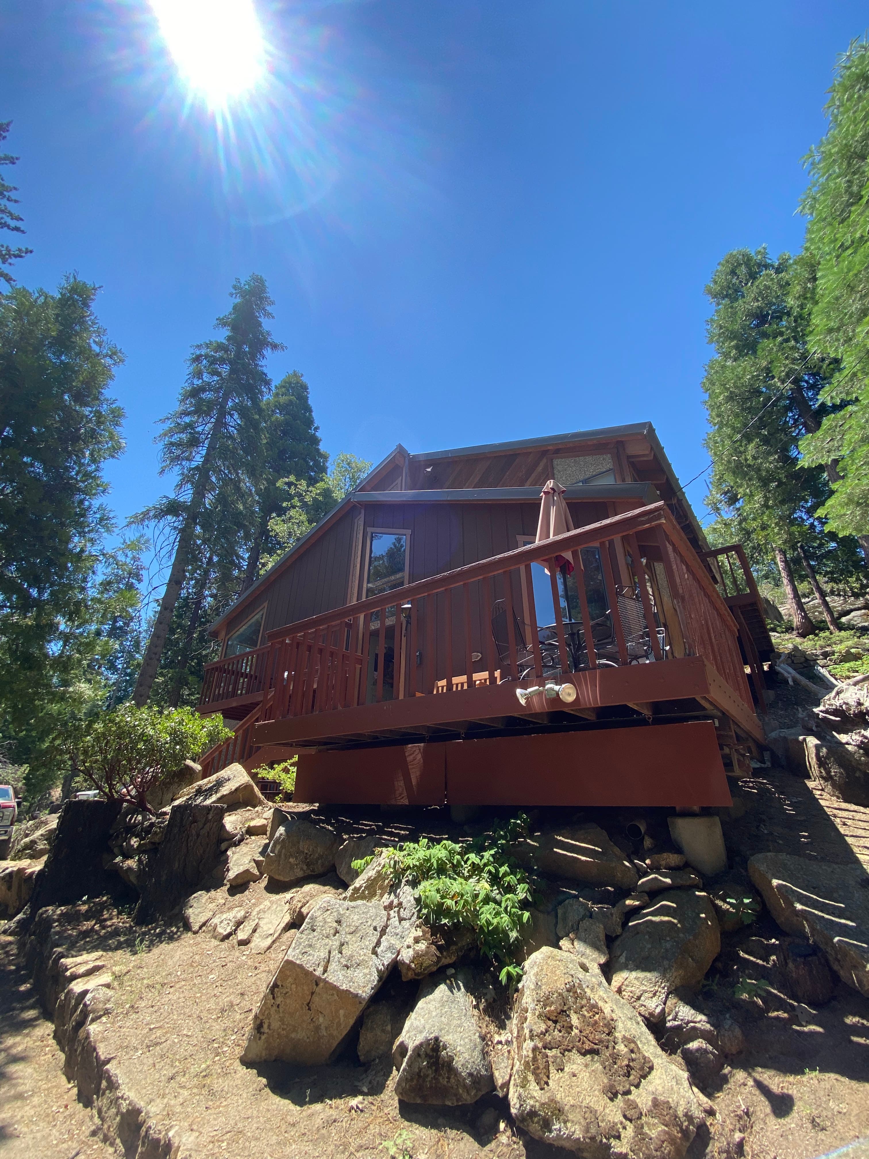 Cabin exterior